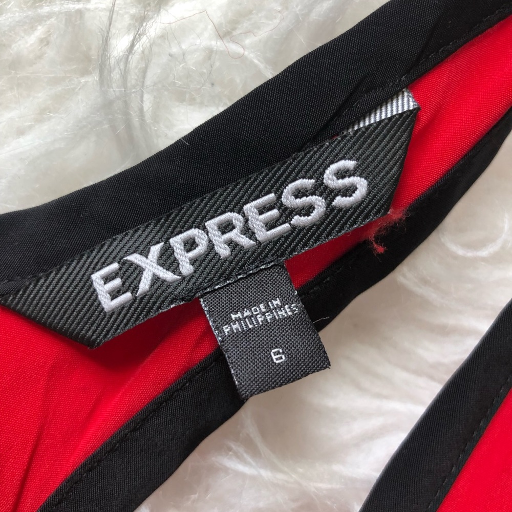 ⬇️ Red Cutout Racerback Dress - Picture 5 of 8
